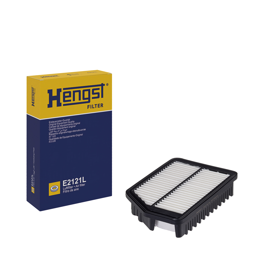 HENGST FILTER Luftfilter e2121l Filterindsats 51mm for KIA