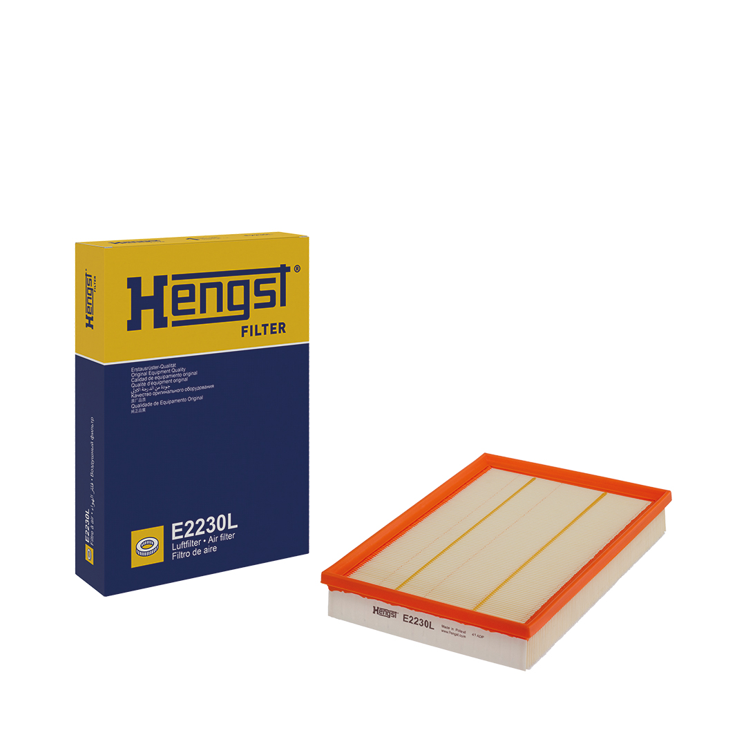 HENGST FILTER Luftfilter E2230L Filterindsats 50mm for MERCEDES-BENZ