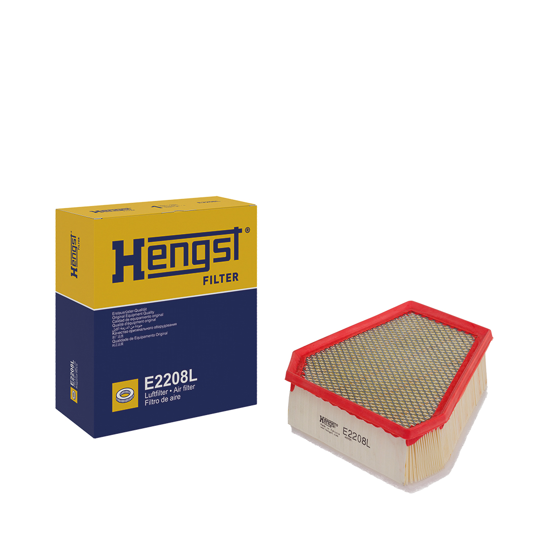 HENGST FILTER Luftfilter E2208L Filterindsats 89mm for FIAT