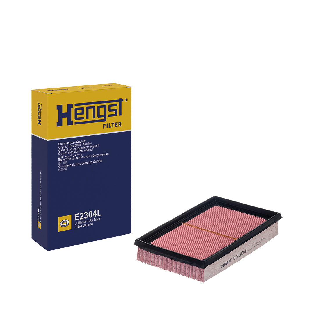 HENGST FILTER Luftfilter E2304L Filterindsats 42mm for LEXUS TOYOTA
