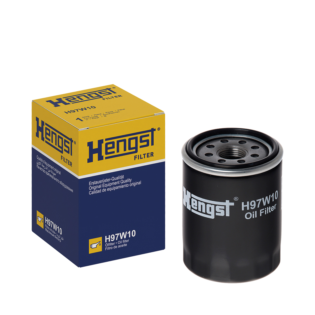 HENGST FILTER Oliefilter h97w10 Påskruet 90mm 3/4-16 UNF for NISSAN
