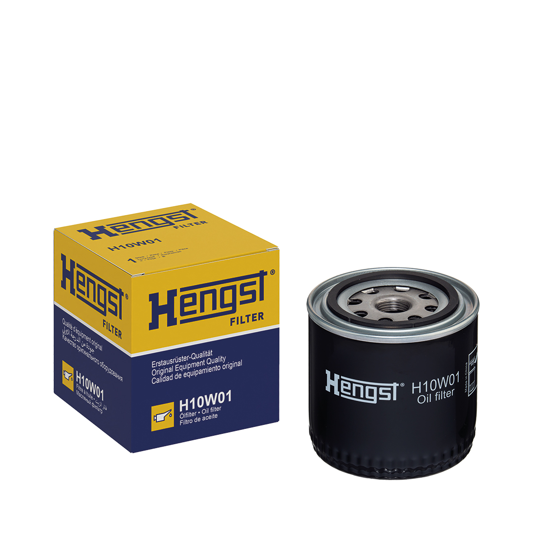 HENGST FILTER Oliefilter h10w01 Påskruet 95mm 3/4-16 UNF-2B for PEUGEOT SAAB FORD CHRYSLER FIAT GENERAL MOTORS ISUZU LANCIA VAG ALFA ROMEO CITROËN RE