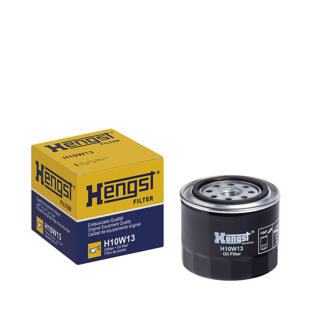 HENGST FILTER Oliefilter h10w13 Påskruet 83mm 3/4-16 UNF for LADA