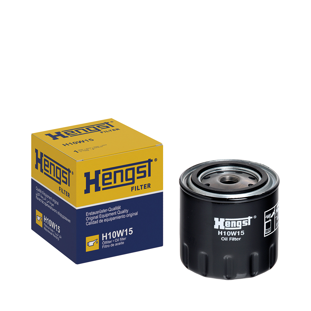 HENGST FILTER Oliefilter h10w15 Påskruet 96mm for PIAGGIO VOLVO GENERAL MOTORS CHRYSLER TALBOT MITSUBISHI FIAT FORD