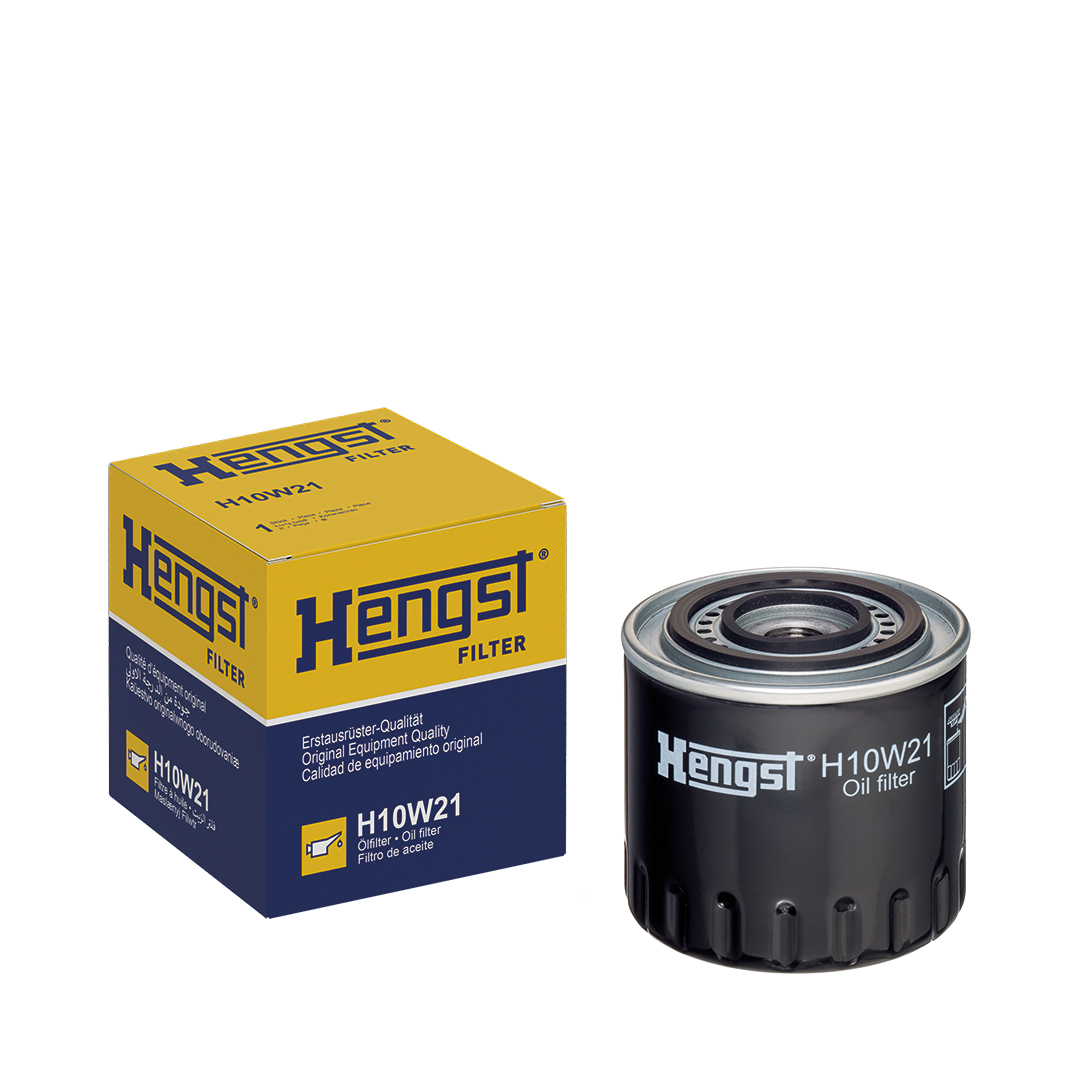 HENGST FILTER Oliefilter h10w21 Påskruet 142mm 3/4-16 UNF for RENAULT