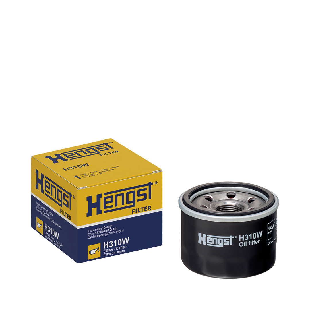 HENGST FILTER Oliefilter h310w Påskruet 58mm M20x1.5 for SMART MITSUBISHI