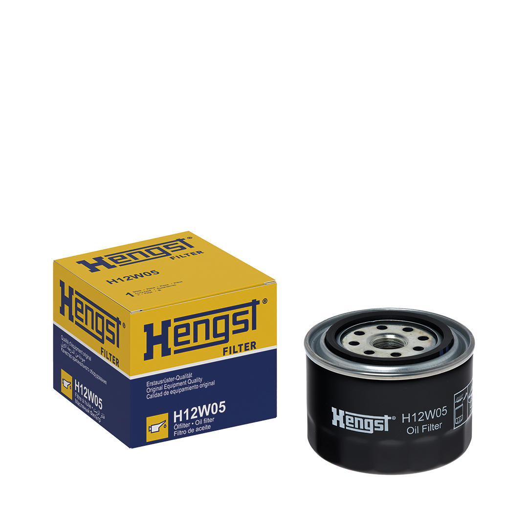 HENGST FILTER Oliefilter h12w05 Påskruet 69mm 3/4-16 UNF for NISSAN FORD LADA