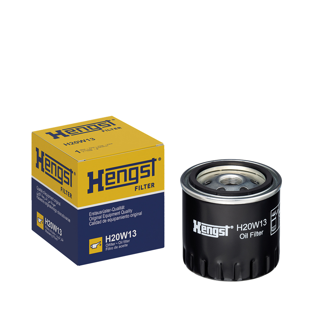 HENGST FILTER Oliefilter h20w13 Påskruet filter 86mm M20x1.5 for RENAULT