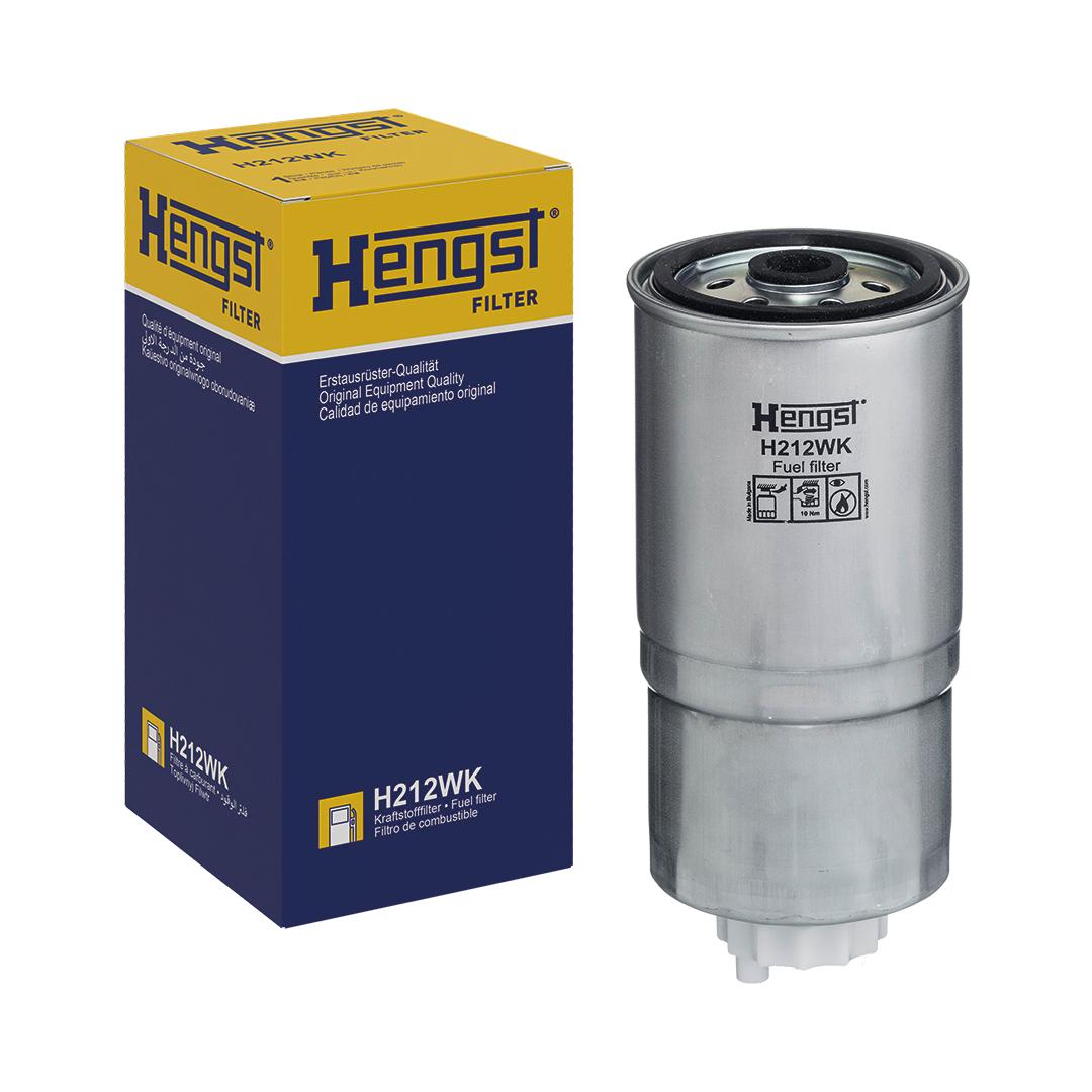 HENGST FILTER Brændstof-filter h212wk Påskruet filter 183mm M16x1.5 for FIAT KIA
