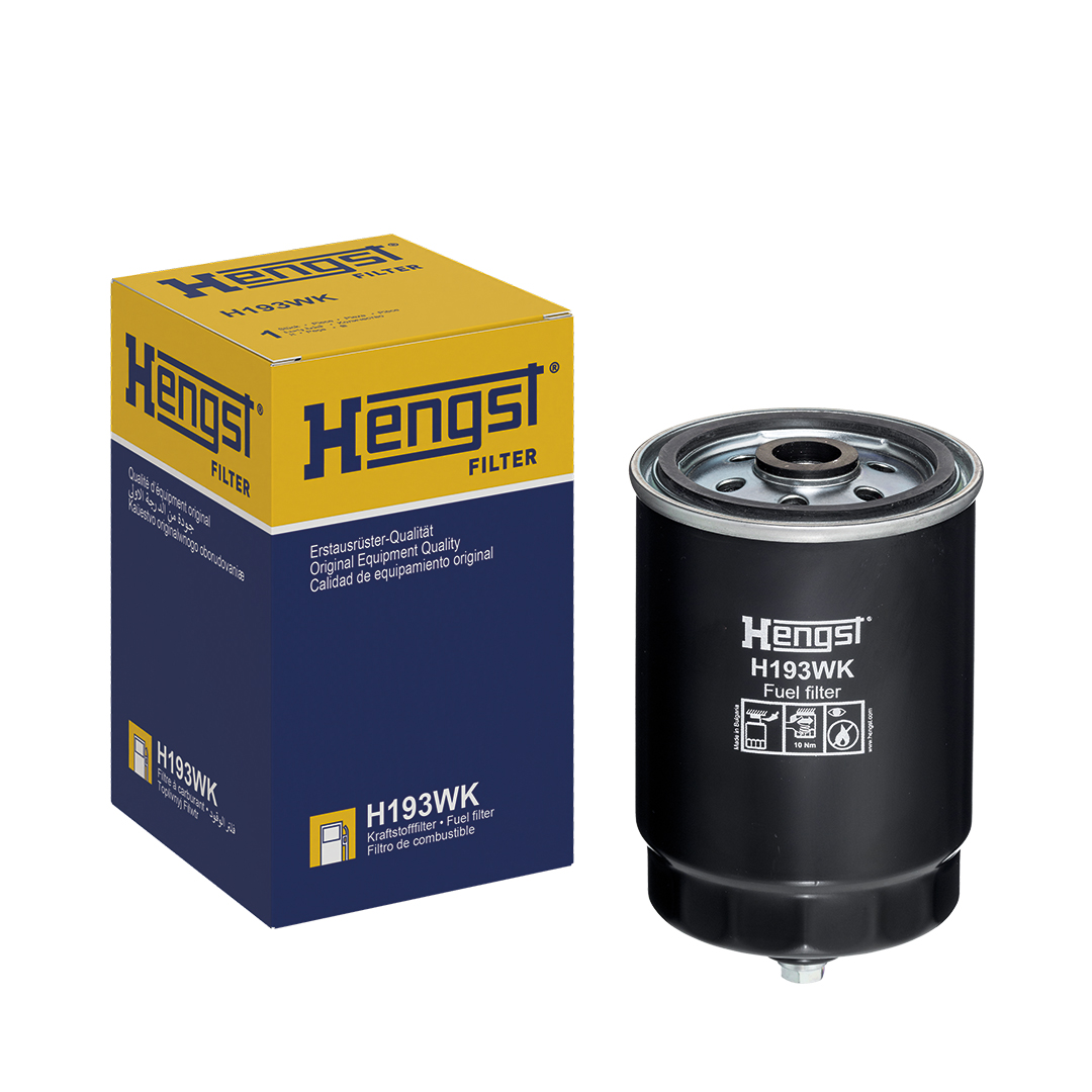 HENGST FILTER Brændstof-filter h193wk Påskruet filter 132mm M16x1.5 for VOLVO