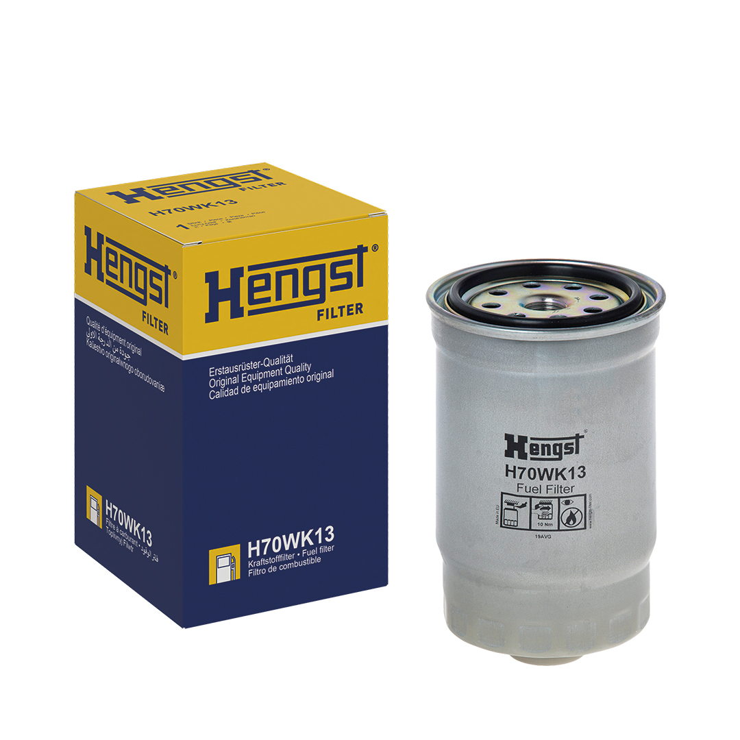 HENGST FILTER Brændstof-filter h70wk13 Påskruet filter 141mm M16x1.5 for KIA HYUNDAI