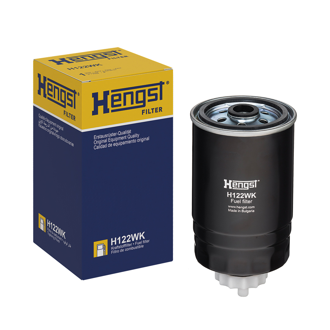 HENGST FILTER Brændstof-filter h122wk Påskruet filter 150mm M16x1.5 for VAG