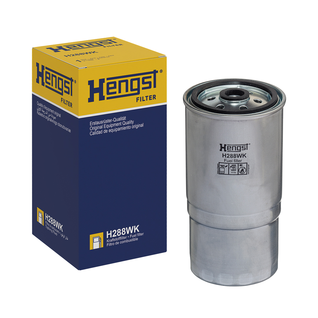 HENGST FILTER Brændstof-filter h288wk Påskruet filter 170mm M16x1.5 for HYUNDAI