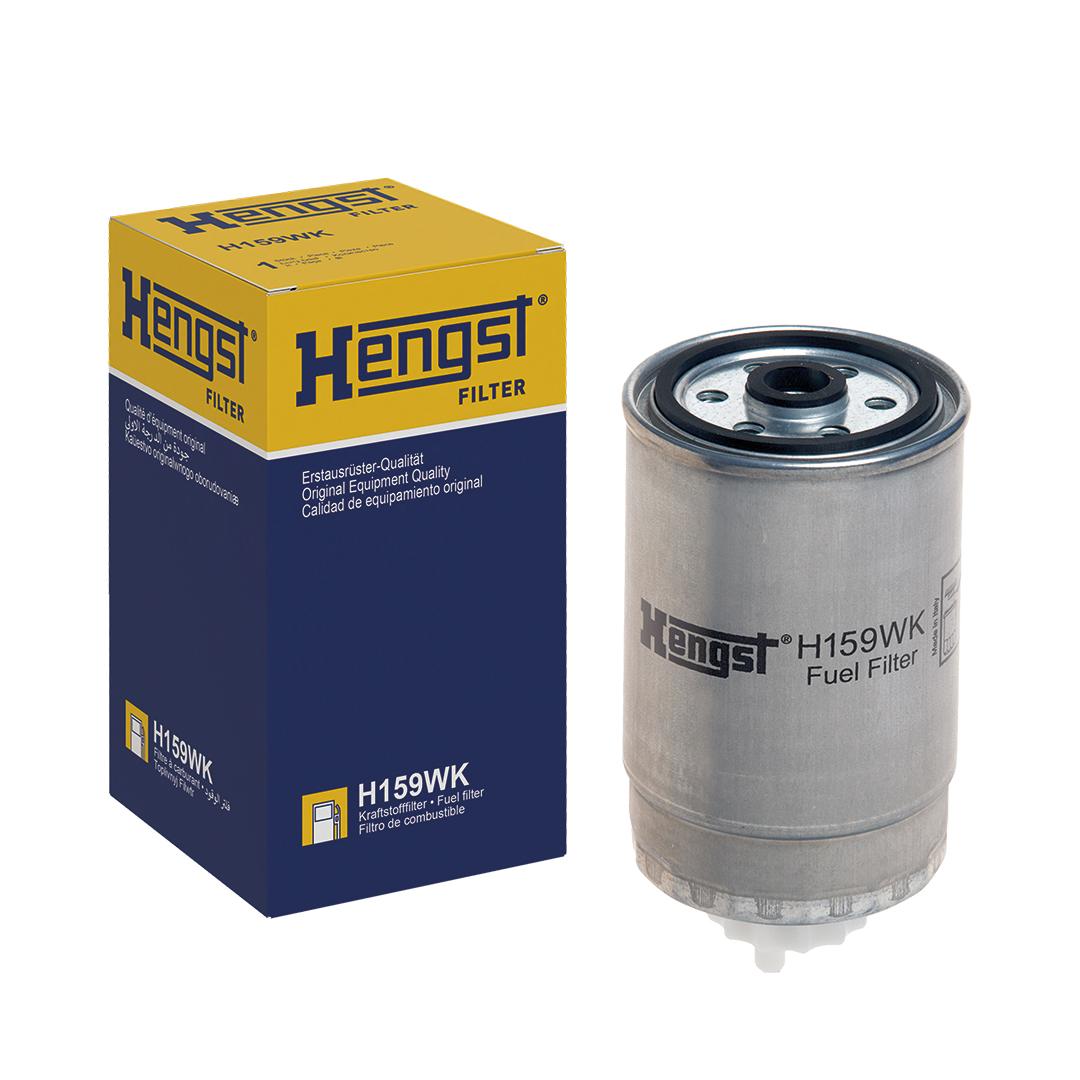 HENGST FILTER Brændstof-filter h159wk Påskruet filter 150mm M16x1.5 for CITROËN PEUGEOT FIAT ALFA ROMEO CHRYSLER KIA RENAULT TRUCKS