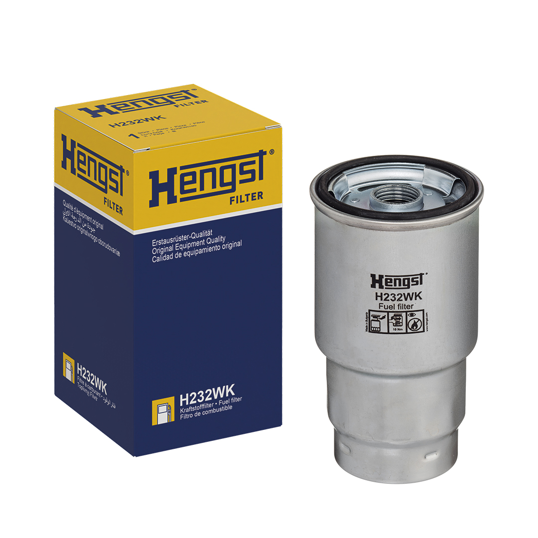HENGST FILTER Brændstof-filter h232wk Påskruet filter 123mm 3/4-16 UNF for TOYOTA ISUZU MAZDA