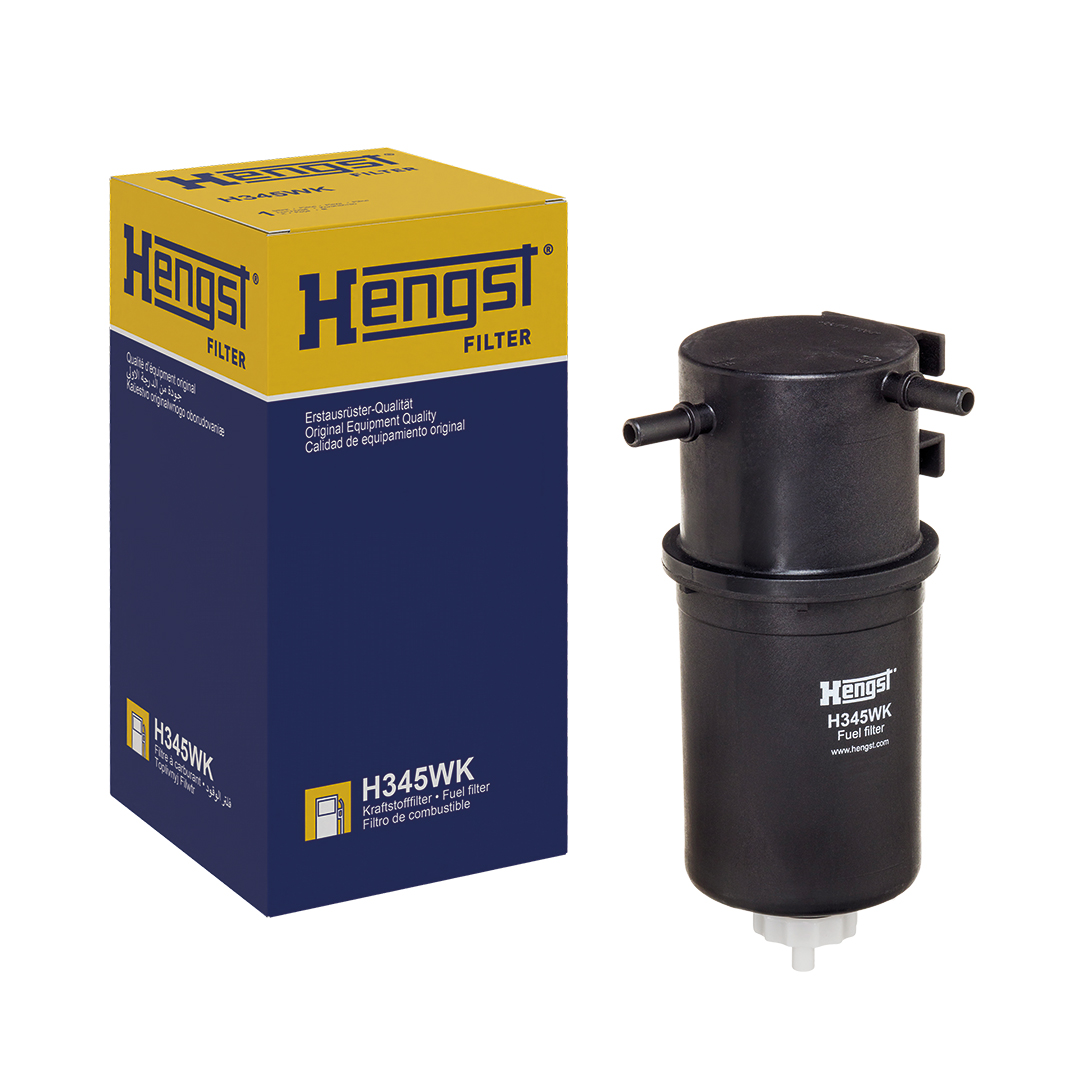 HENGST FILTER Brændstof-filter h345wk Ledningsfilter 221mm for VAG