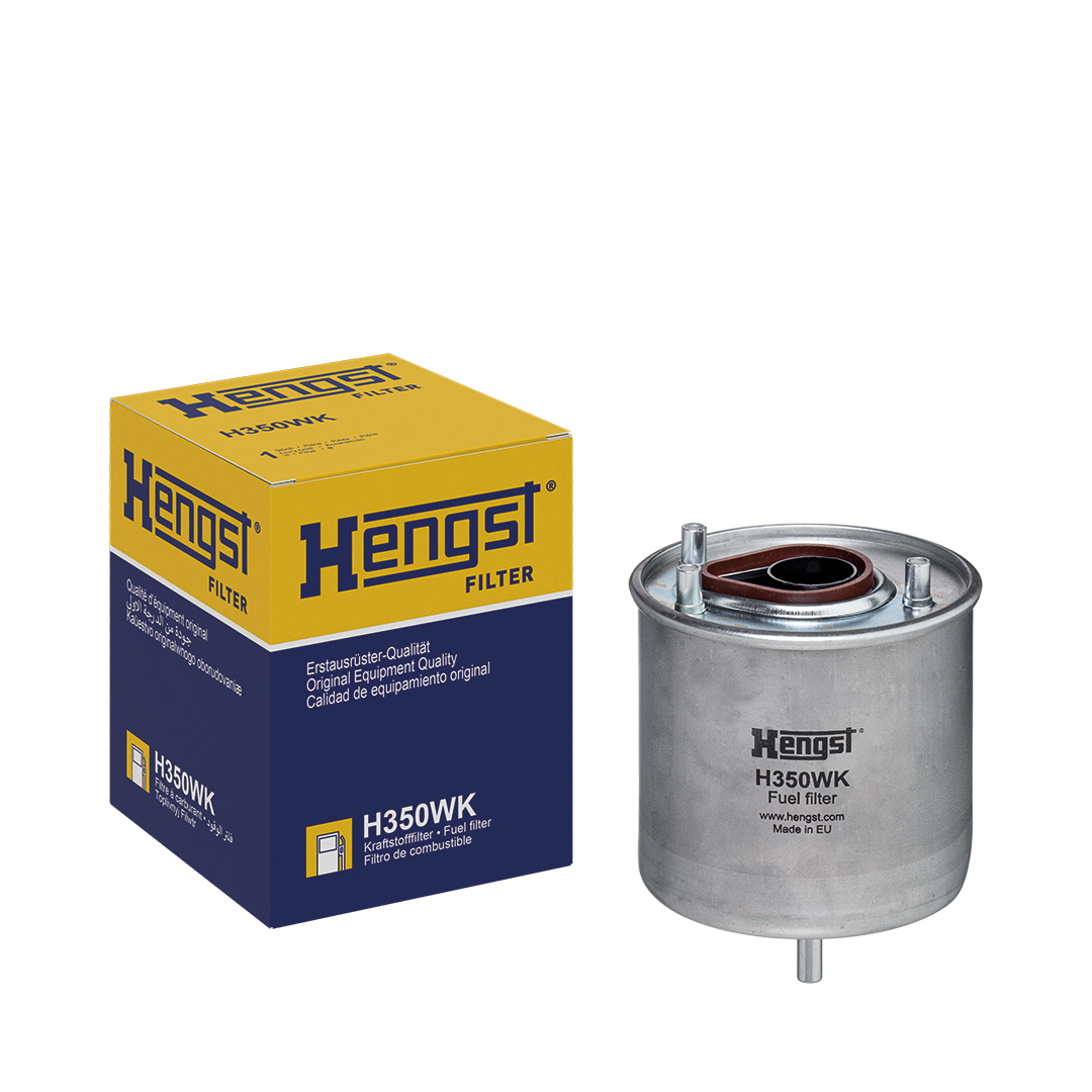 HENGST FILTER Brændstof-filter h350wk Filterindsats 125mm for PEUGEOT FIAT MITSUBISHI TOYOTA