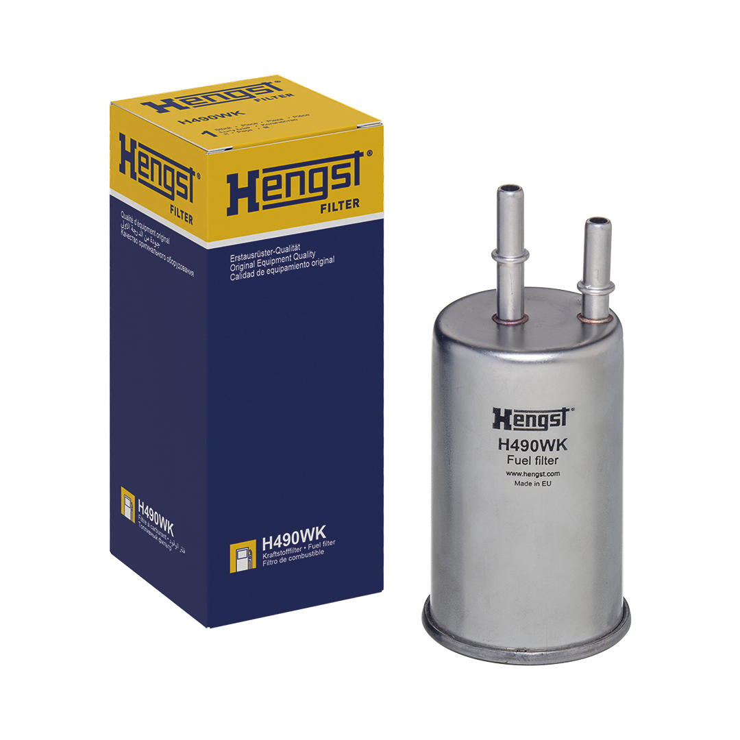 HENGST FILTER Brændstof-filter h490wk Ledningsfilter 134mm for VOLVO