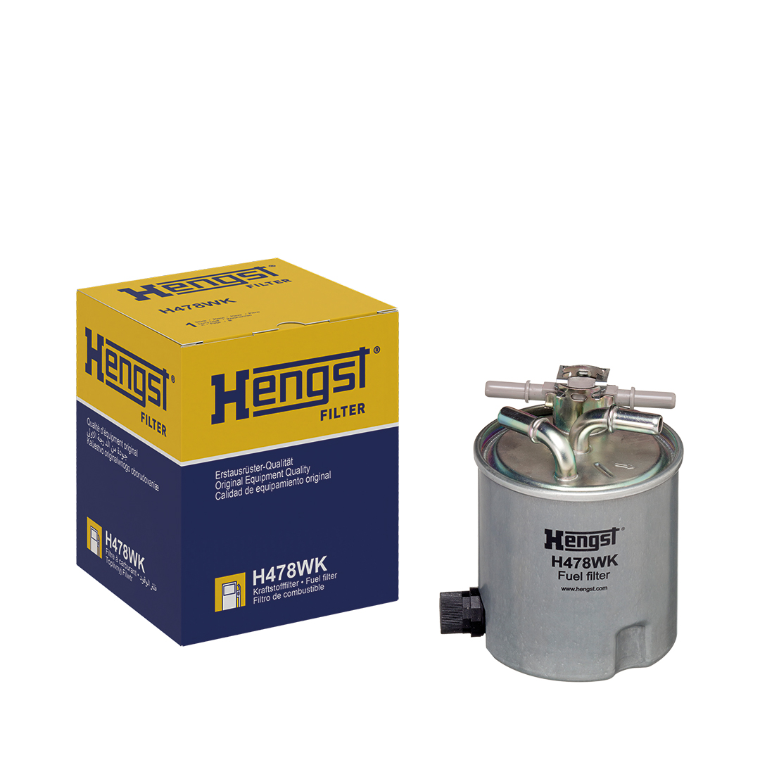 HENGST FILTER Brændstof-filter h478wk Ledningsfilter 124mm for DACIA RENAULT SUZUKI