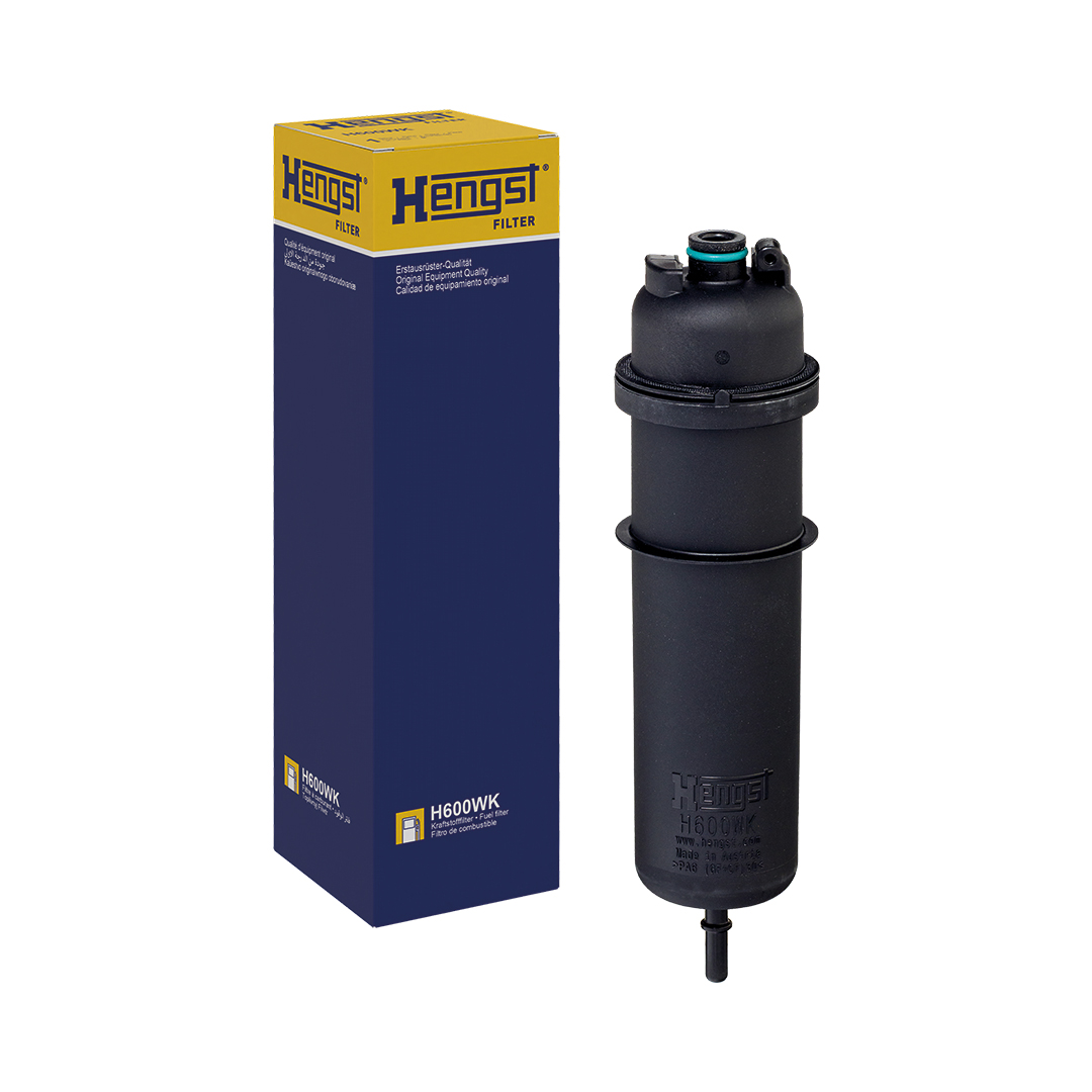 HENGST FILTER Brændstof-filter h600wk Ledningsfilter 266mm for BMW ROVER