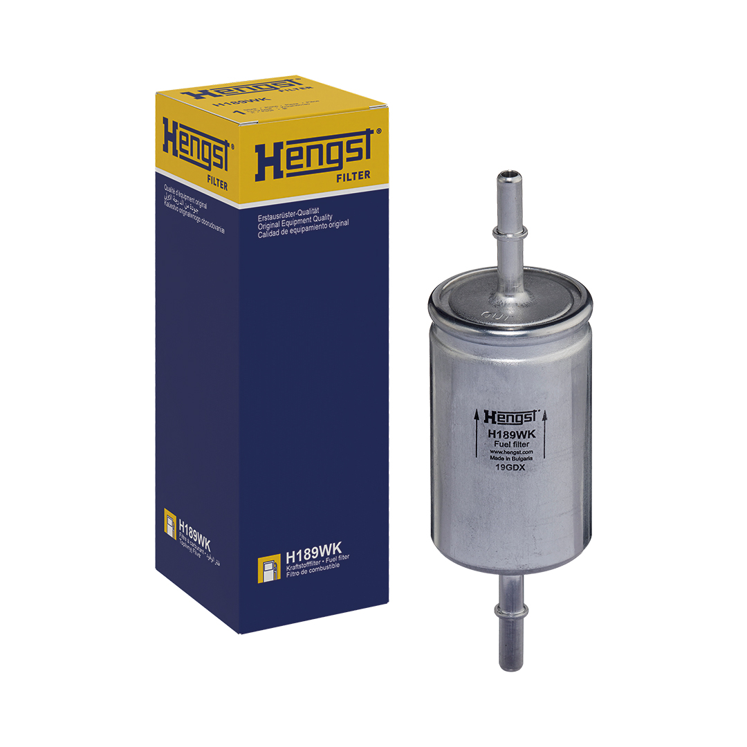 HENGST FILTER Brændstof-filter h189wk Ledningsfilter 174mm for FORD MAZDA JAGUAR