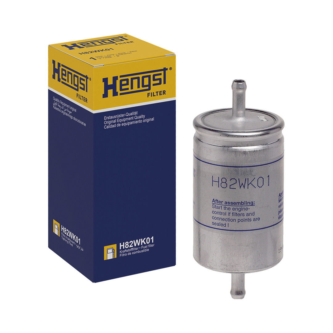 HENGST FILTER Brændstof-filter h82wk01 Ledningsfilter 140mm for PEUGEOT CITROËN OPEL SAAB FIAT FORD GENERAL MOTORS ALFA ROMEO LANCIA VAG DAIHATSU ISU