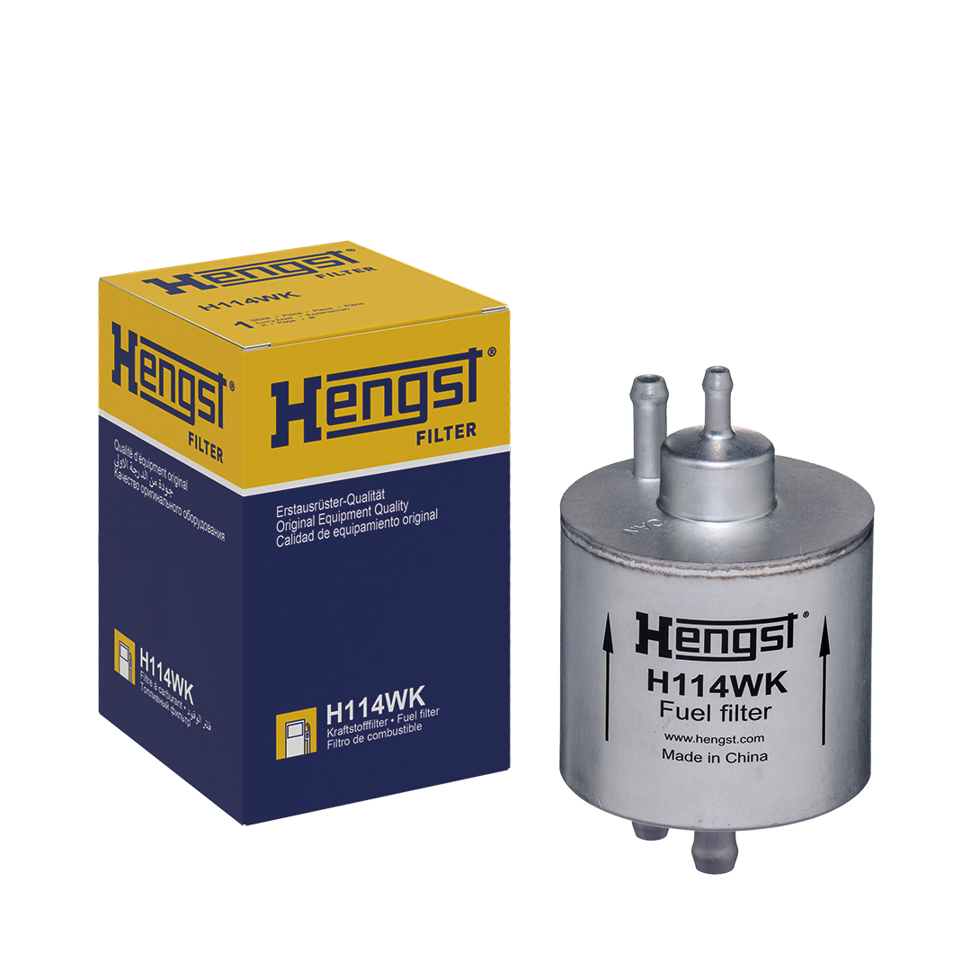 HENGST FILTER Brændstof-filter h114wk Ledningsfilter 132mm for MERCEDES-BENZ
