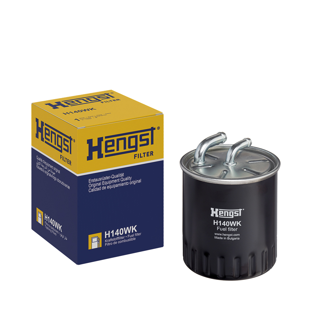 HENGST FILTER Brændstof-filter h140wk Ledningsfilter 127mm for MERCEDES-BENZ SMART MITSUBISHI