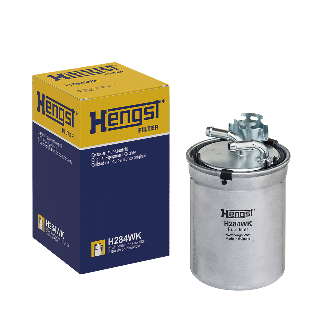 HENGST FILTER Brændstof-filter h284wk Ledningsfilter 134mm for VAG