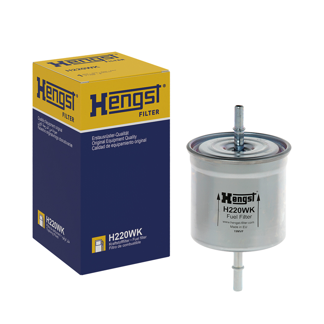 HENGST FILTER Brændstof-filter h220wk Ledningsfilter 165mm for VOLVO