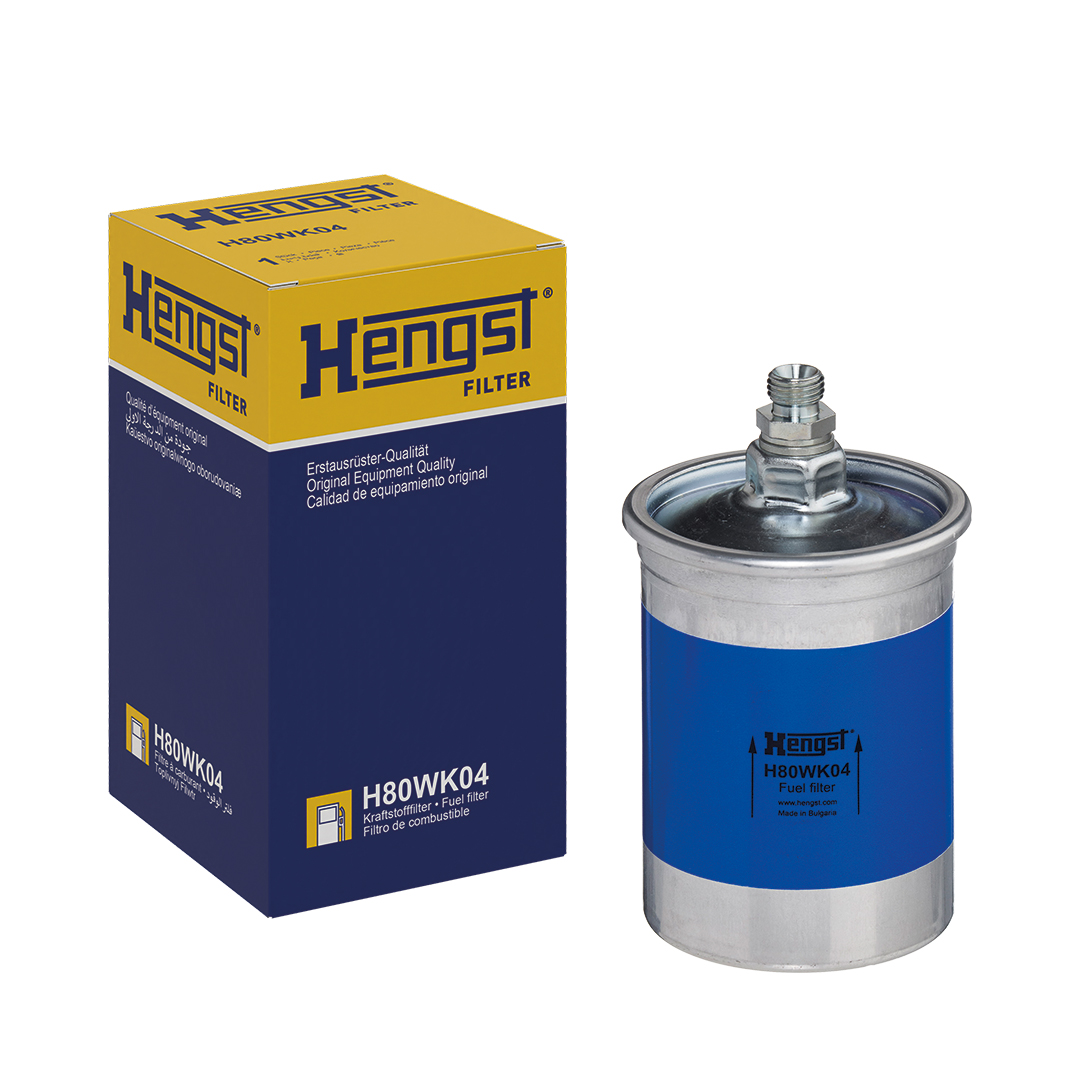 HENGST FILTER Brændstof-filter h80wk04 Ledningsfilter 147mm for FERRARI RENAULT TRUCKS MERCEDES-BENZ