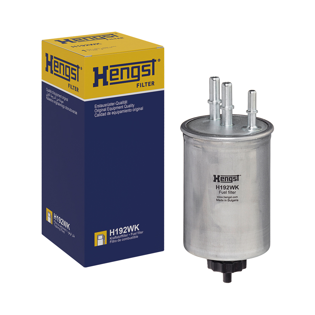 HENGST FILTER Brændstof-filter h192wk Ledningsfilter 187mm for FORD JAGUAR SSANGYONG TATA HYUNDAI KIA