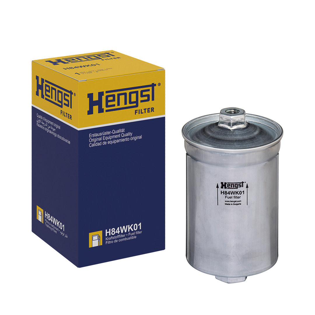 HENGST FILTER Brændstof-filter h84wk01 Ledningsfilter 155mm for PEUGEOT VOLVO SAAB FORD VAG FIAT TALBOT ROLLS-ROYCE