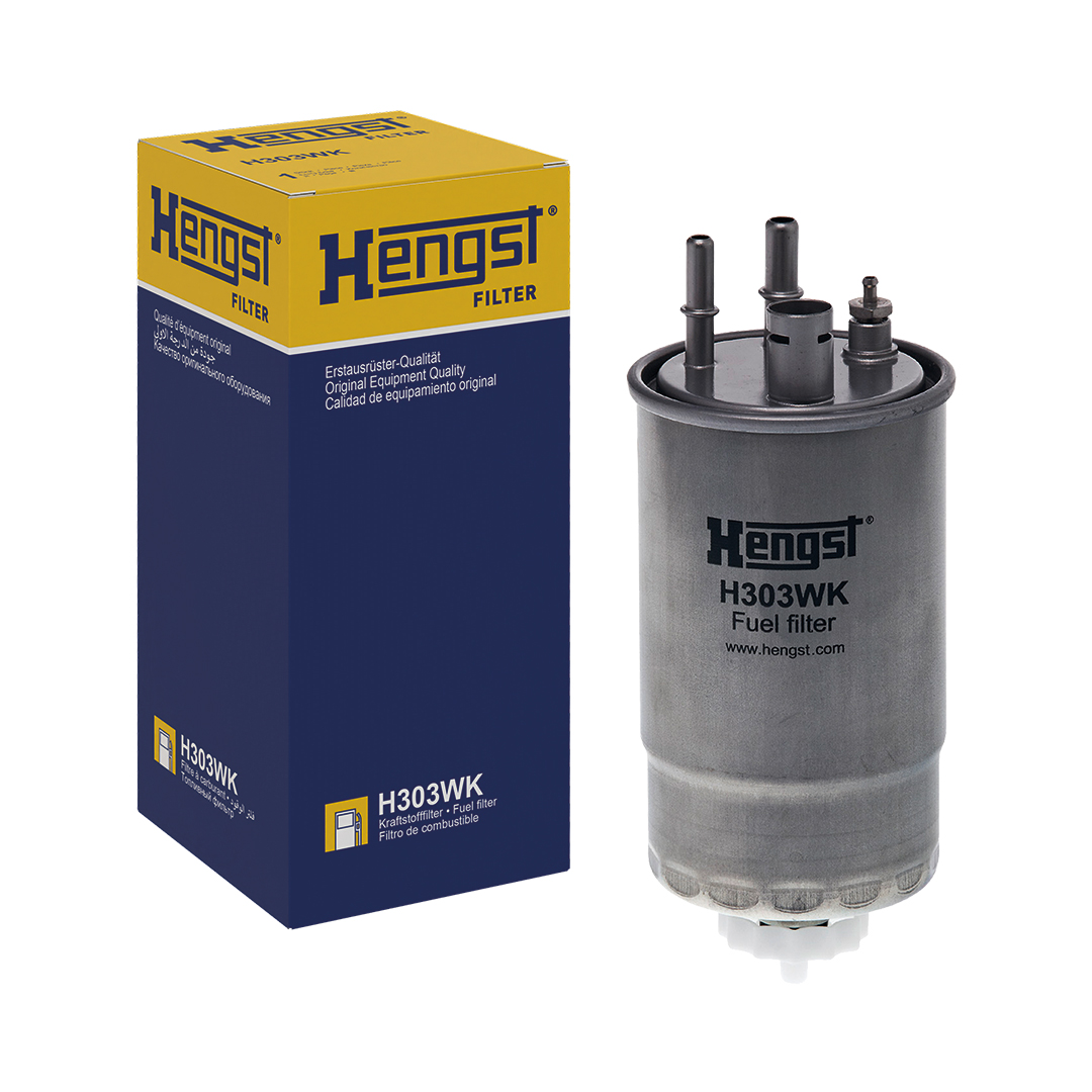 HENGST FILTER Brændstof-filter h303wk Ledningsfilter 204mm for FORD FIAT