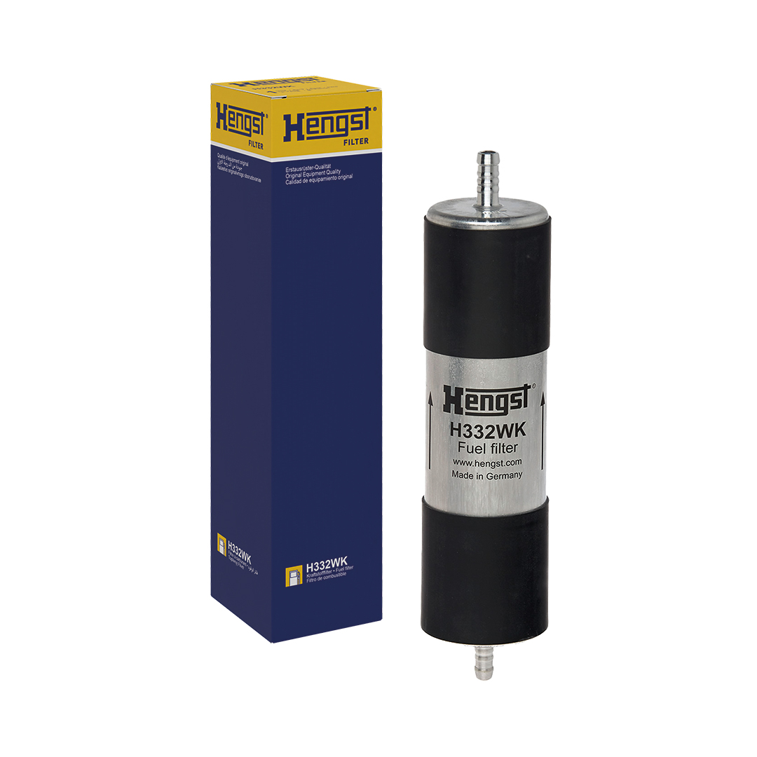 HENGST FILTER Brændstof-filter h332wk Ledningsfilter 249mm for VAG