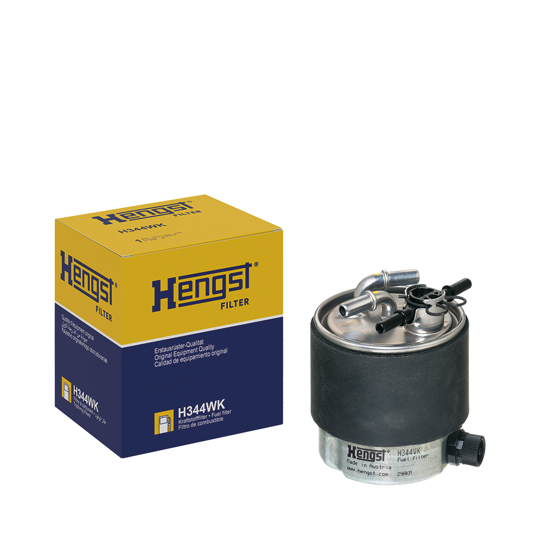 HENGST FILTER Brændstof-filter h344wk Ledningsfilter 121mm for NISSAN