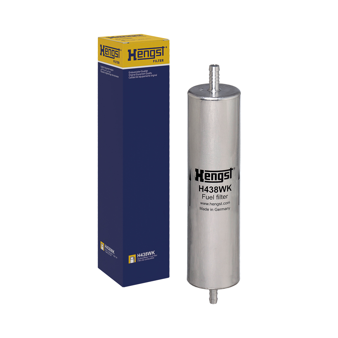HENGST FILTER Brændstof-filter h438wk Ledningsfilter 249mm for VAG