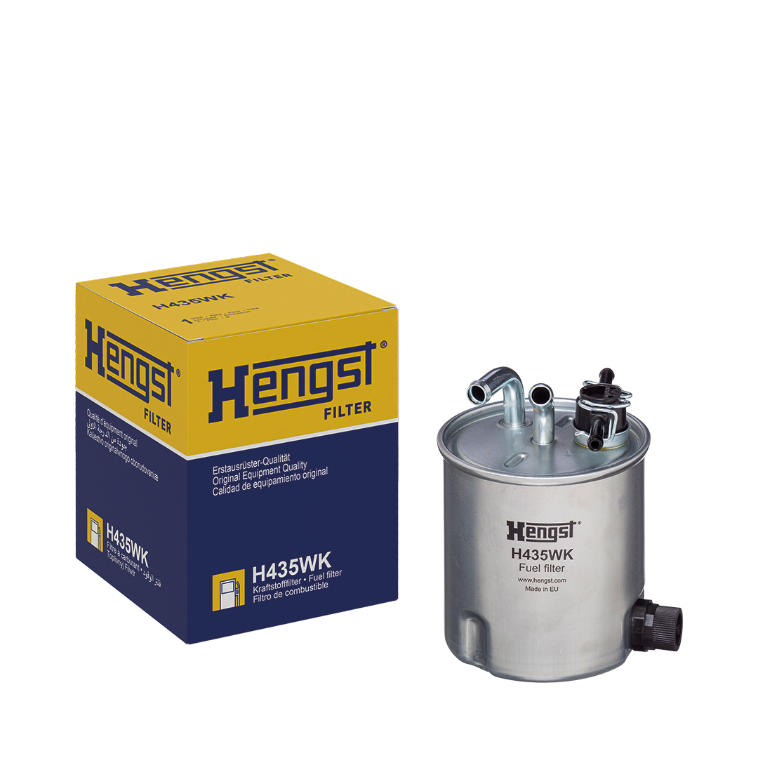 HENGST FILTER Brændstof-filter h435wk Ledningsfilter 138mm for NISSAN