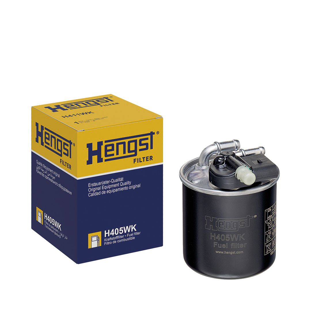 HENGST FILTER Brændstof-filter h405wk Ledningsfilter 125mm for MERCEDES-BENZ NISSAN