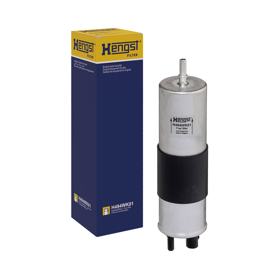 HENGST FILTER Brændstof-filter H494WK01 Ledningsfilter 246mm for VOLVO