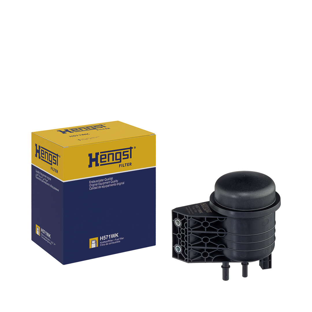 HENGST FILTER Brændstof-filter H571WK Ledningsfilter 162mm for VOLVO GEELY