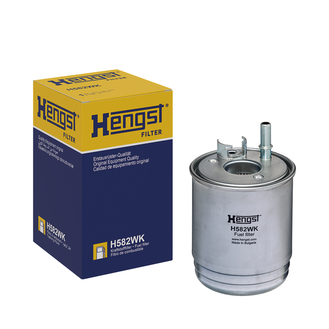 HENGST FILTER Brændstof-filter h582wk Ledningsfilter 165mm for KIA