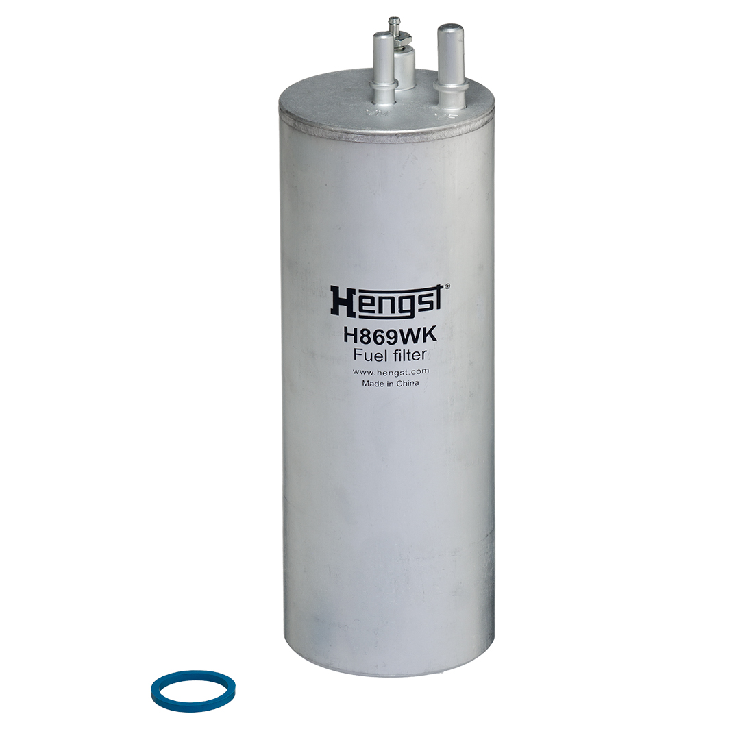 HENGST FILTER Brændstof-filter H869WK D945 Ledningsfilter 261mm for VAG
