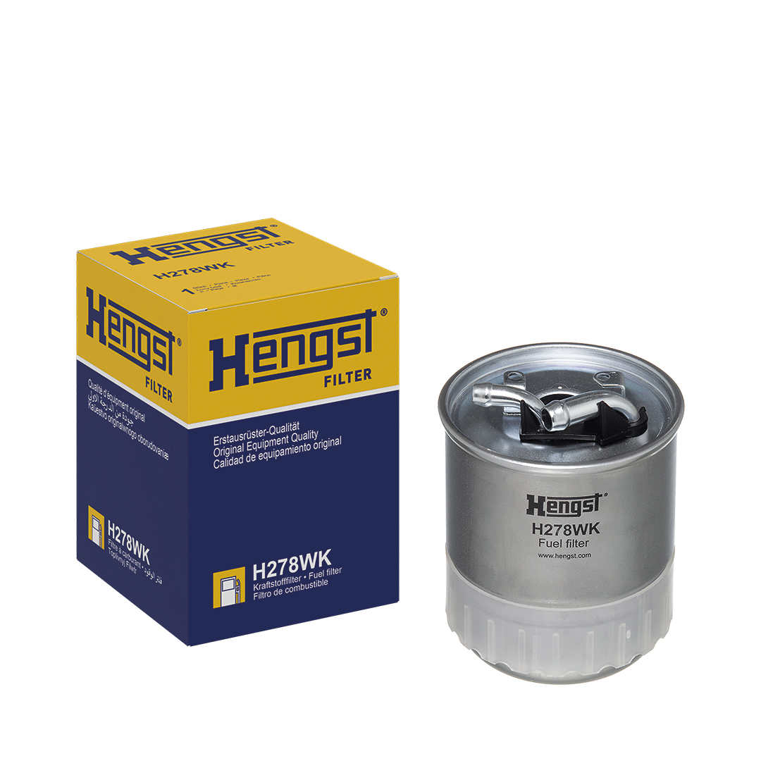 HENGST FILTER Brændstof-filter h278wk Ledningsfilter 129mm for CHRYSLER FIAT MERCEDES-BENZ JEEP