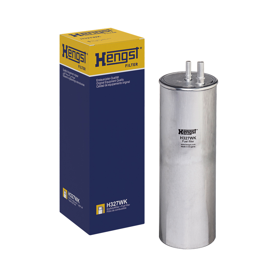HENGST FILTER Brændstof-filter h327wk Ledningsfilter 275mm for VAG