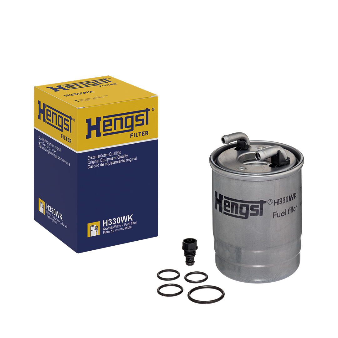 HENGST FILTER Brændstof-filter h330wk Ledningsfilter 137mm for MERCEDES-BENZ RENAULT TRUCKS