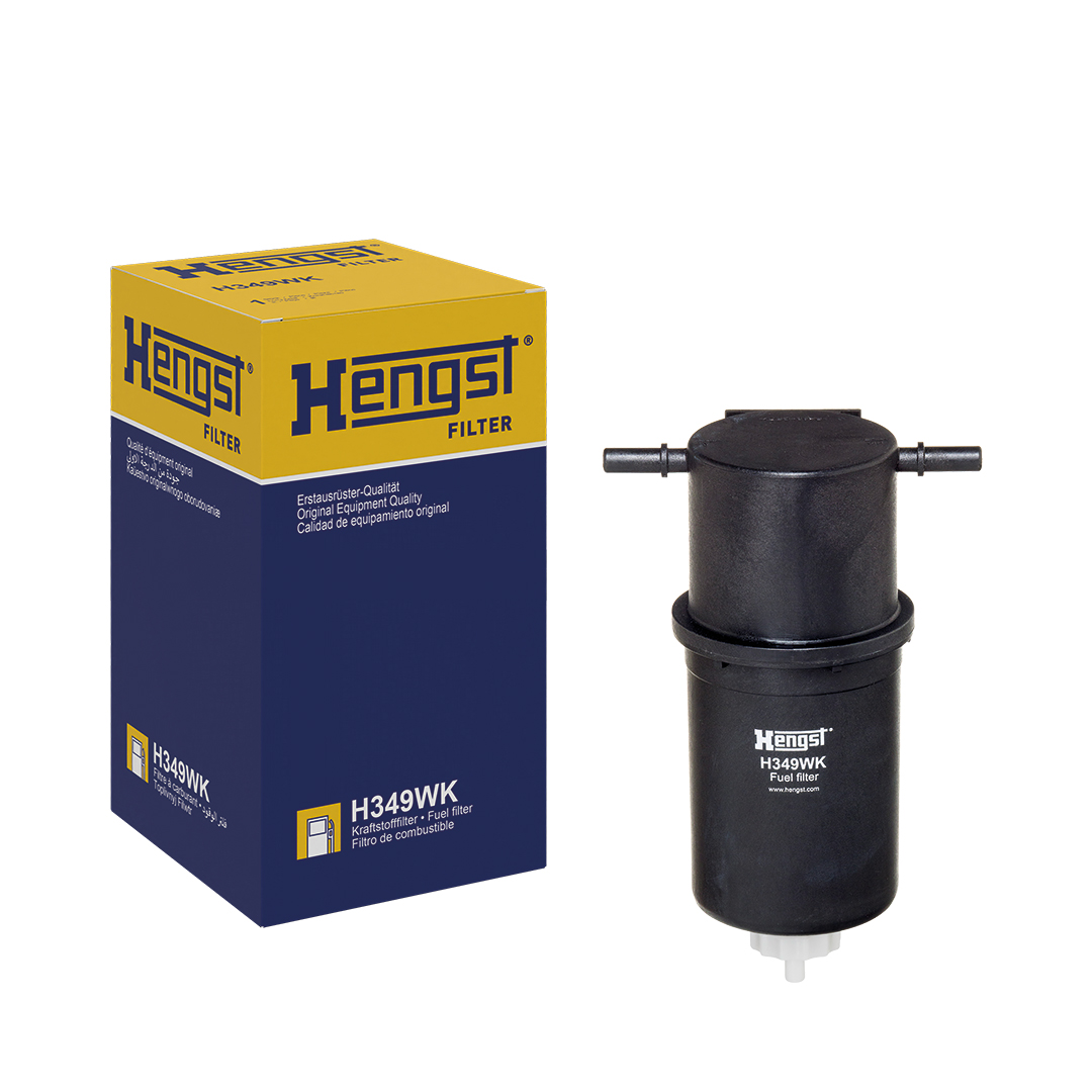 HENGST FILTER Brændstof-filter h349wk Ledningsfilter 221mm for VAG