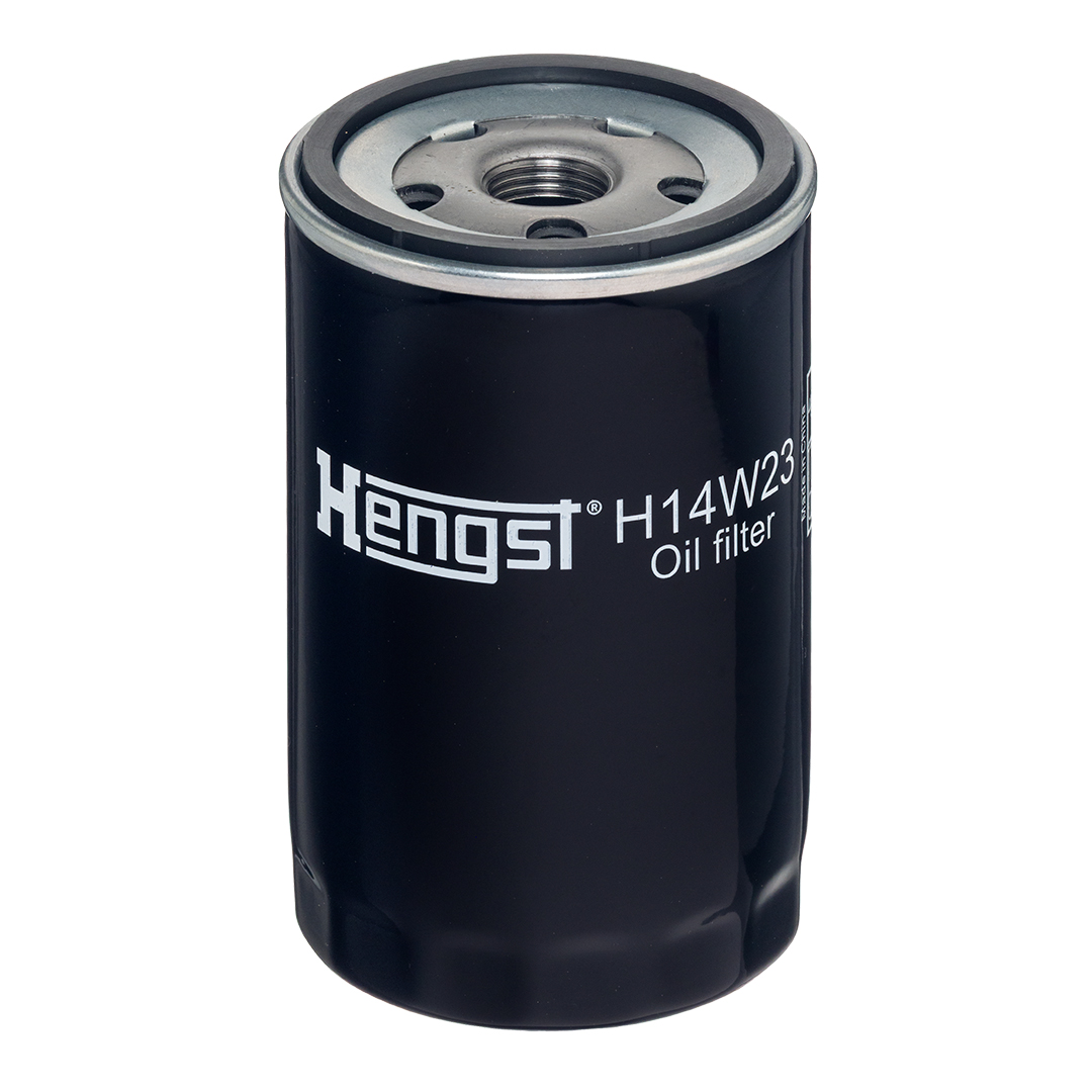 HENGST FILTER Oliefilter h14w23 Påskruet 123mm 3/4-16 UNF-2B for FORD CHRYSLER FIAT MAZDA FORD USA