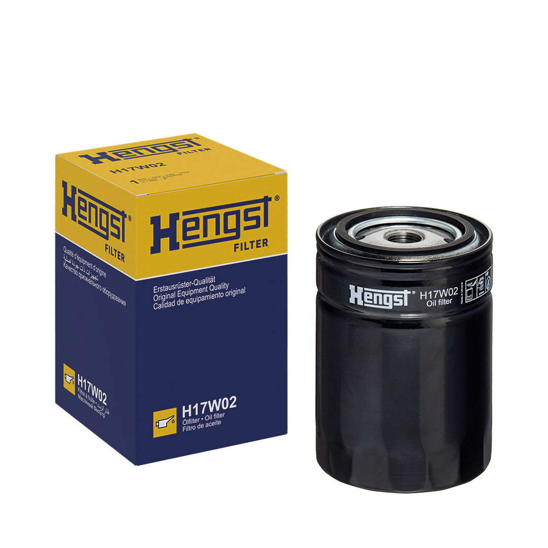 HENGST FILTER Oliefilter h17w02 Påskruet 132mm 3/4-16 UNF for MERCURY VOLVO DAF FIAT CHRYSLER TALBOT FORD IVECO LANCIA VAG RENAULT TRUCKS AMC RENAULT
