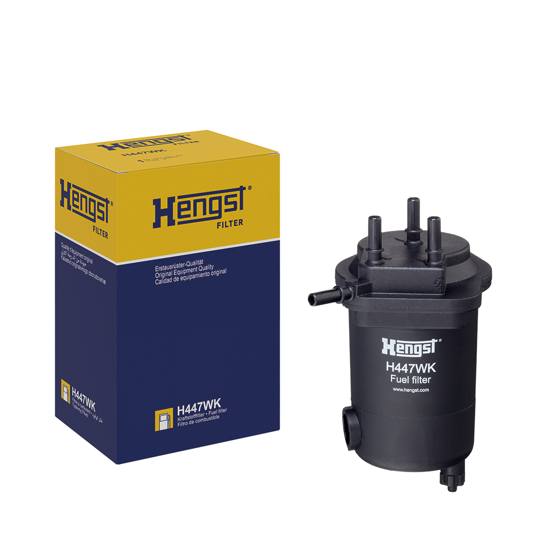 HENGST FILTER Brændstof-filter h447wk Ledningsfilter 187mm for NISSAN RENAULT